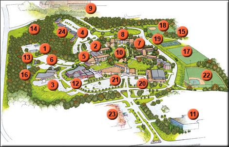 Main Campus Map - Maryville University - Acalog ACMS™